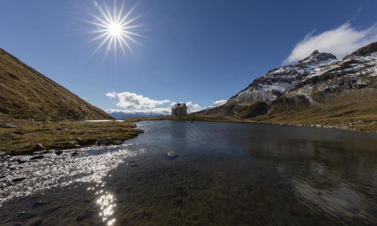 wandern-pforzheimer-hütte-see-vinschgau-fb