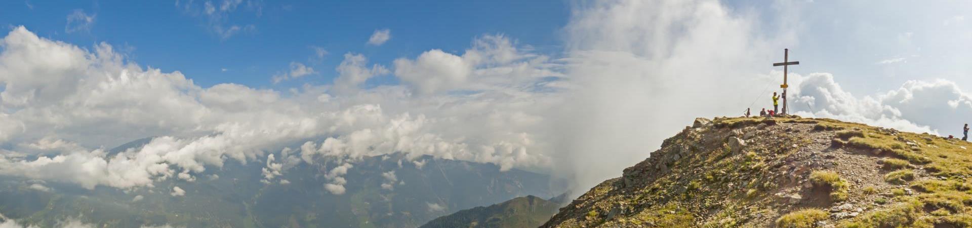 La cima di una montagna