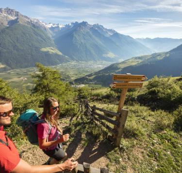 Sull'Alta Via della Val Venosta