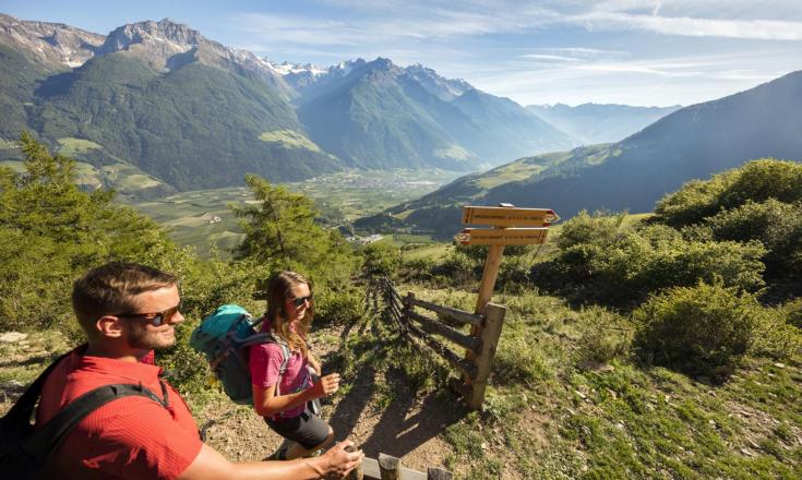 Sull'Alta Via della Val Venosta