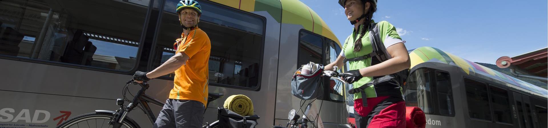 Portare la bici in treno