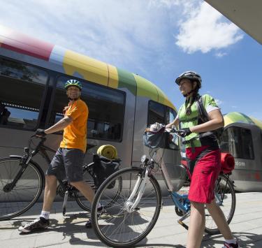 Portare la bici in treno