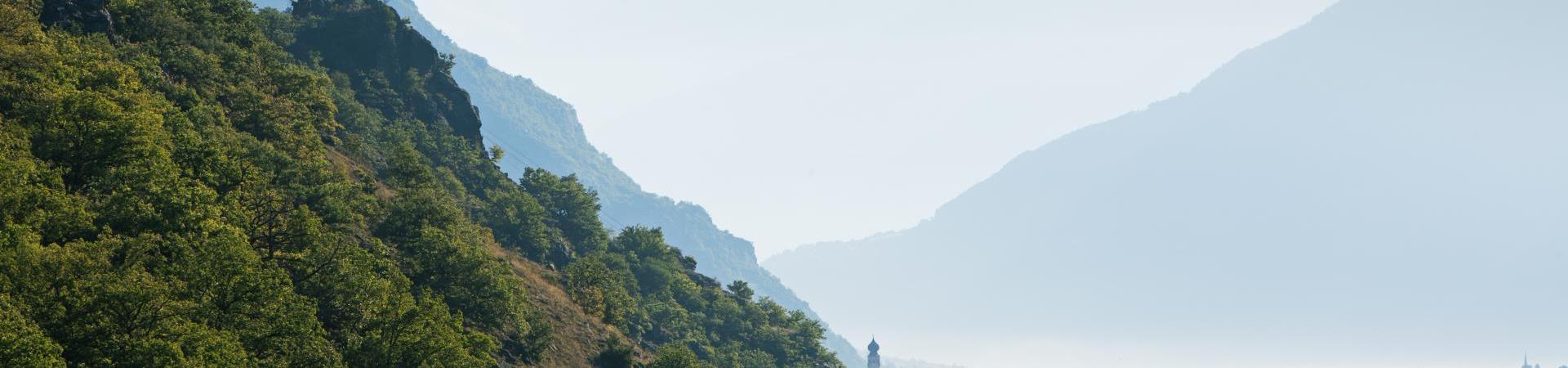 landschaft- panorama unterer vinschgau ferienorte-kastelbell-tschars-fb