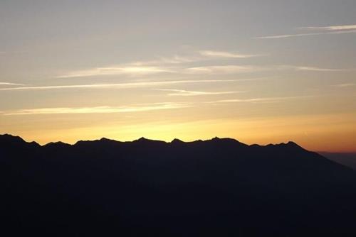 Sonnenuntergang am Piz Chavalatsch