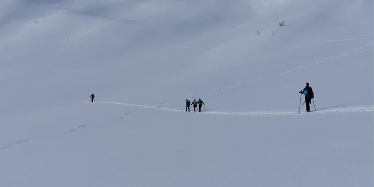 Sci alpinismo sul Dossobello di Fuori
