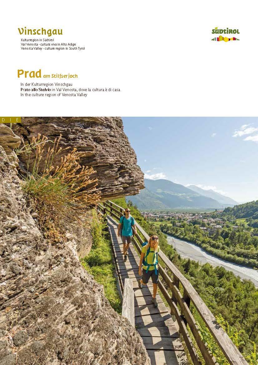 Elenco degli alloggi dell'area vacanze di Prato allo Stelvio